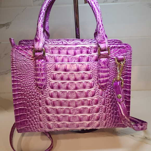 Brahmin Cami Lilac Essence Melbourne Set with Matching Britt Coin Purse NWOT - Picture 7 of 12